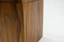 Load image into Gallery viewer, Korbu solid teak wooden pet ashes casket close up.