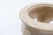 Load image into Gallery viewer, White polished marble pet ashes casket lid close up.