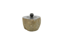 Load image into Gallery viewer, Handcrafted natural stone pet ashes casket in large.